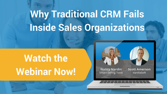 Why traditional crm fails inside sales organizations