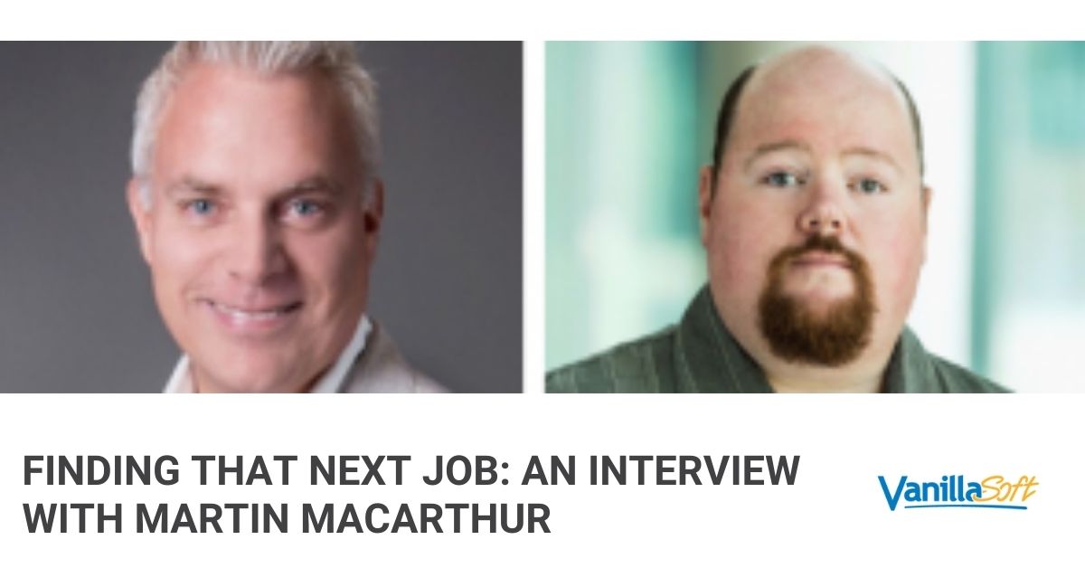 Finding that Next Job: An Interview with Martin MacArthur
