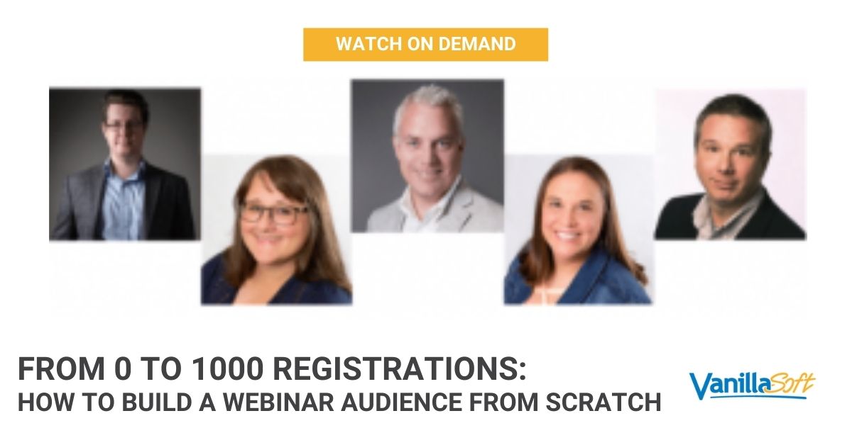 From 0 to 1000 Registrations: How To Build a Webinar Audience from Scratch