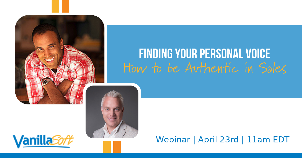 Finding Your Personal Voice: How to be Authentic in Sales
