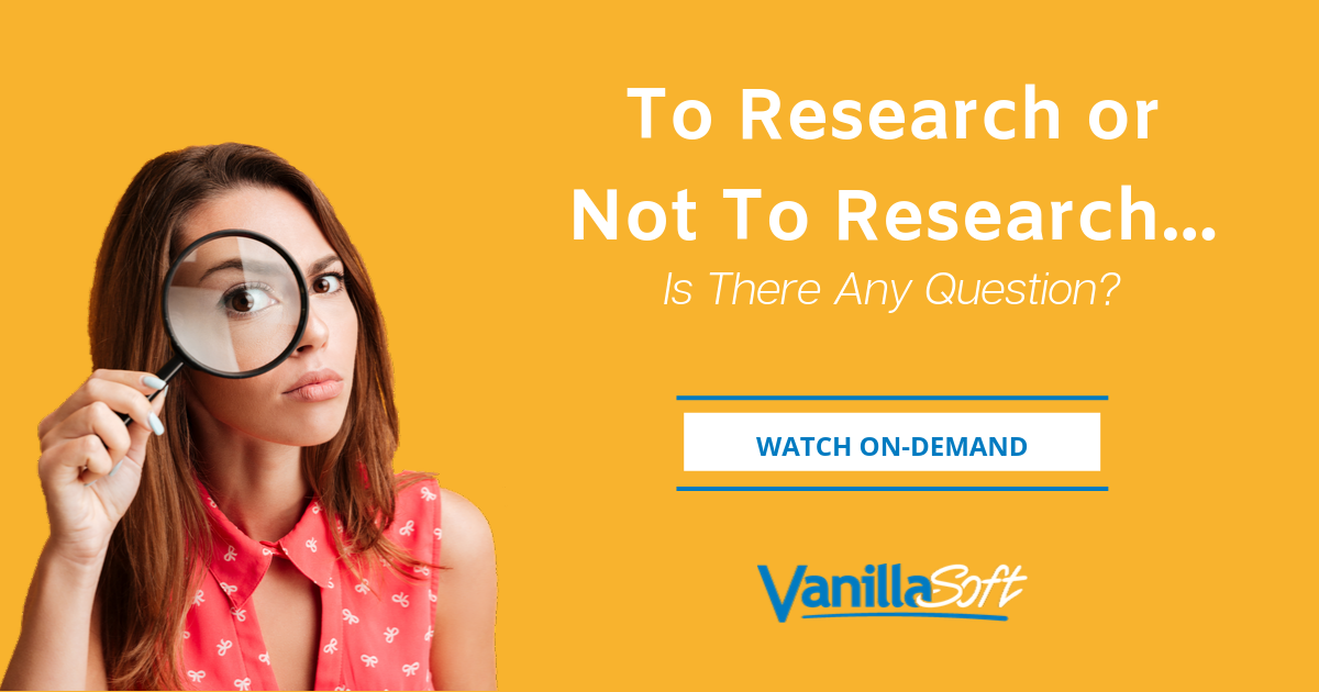 To Research or Not To Research…Is There Any Question?