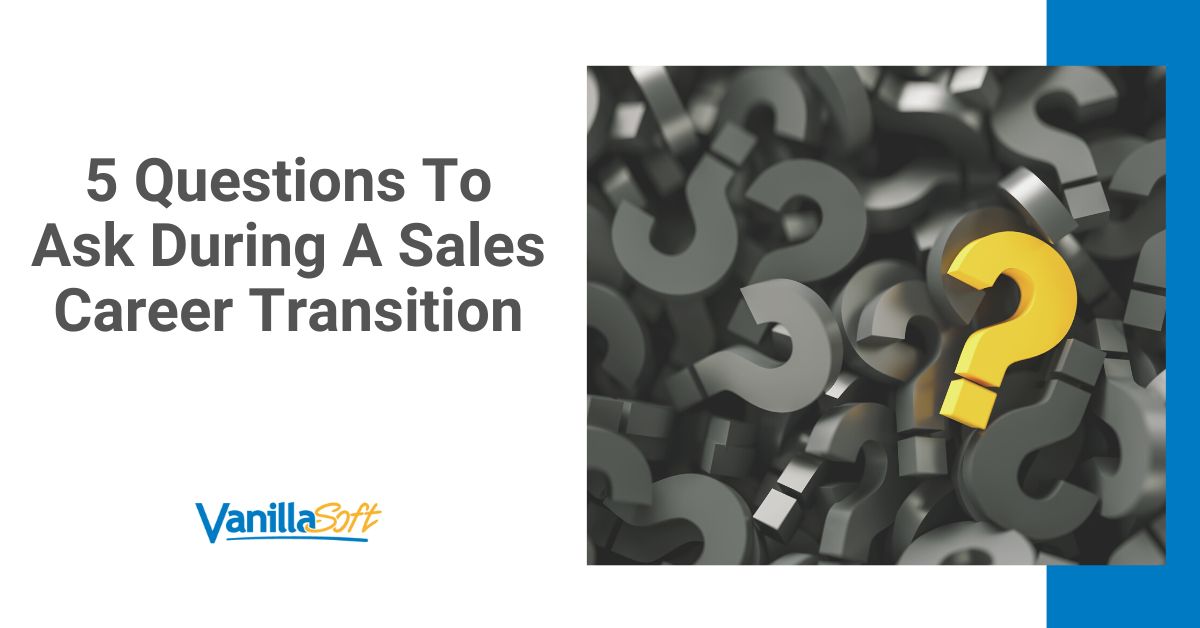 sales career transition