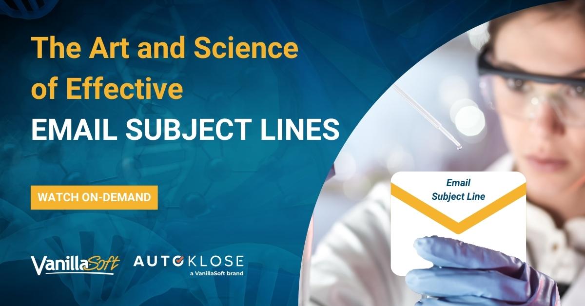 art and science of effective email subject lines