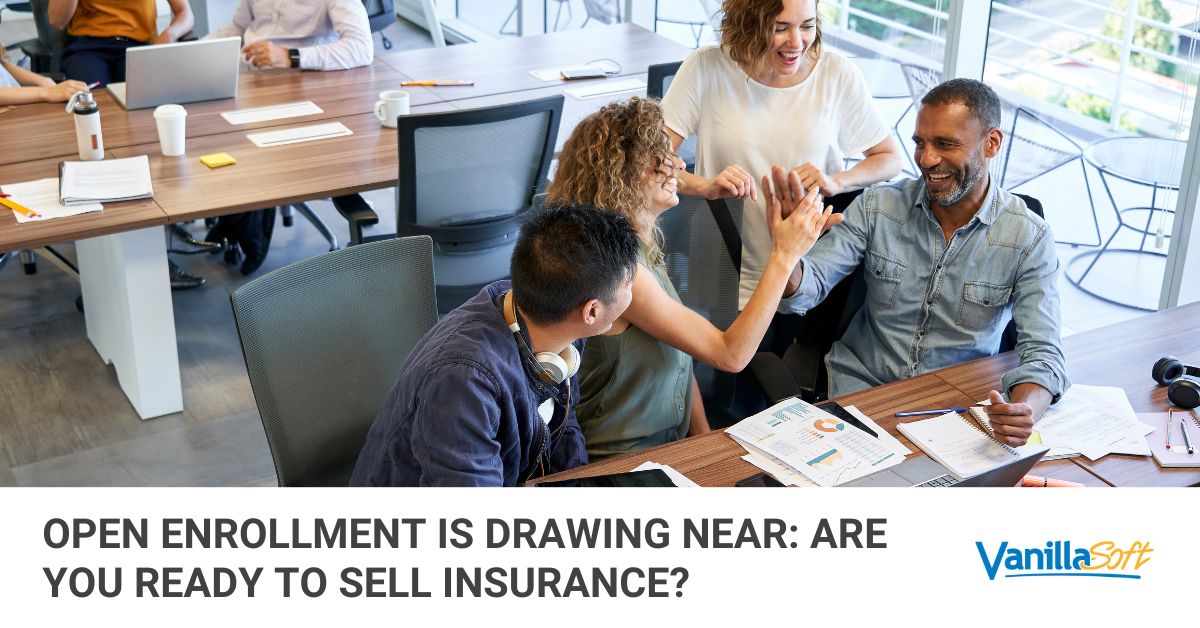 sell insurance open enrollment